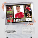 Manuel Ugarte Limited Edition Signed Football Poster Print