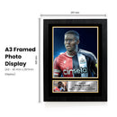 Marc Guéhi Signed Autographed Portrait Poster Print – England & Crystal Palace F.C. – Authentic Football Memorabilia – Côte d'Ivoire Heritage