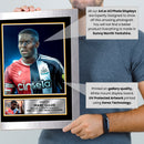 Marc Guéhi Signed Autographed Portrait Poster Print – England & Crystal Palace F.C. – Authentic Football Memorabilia – Côte d'Ivoire Heritage