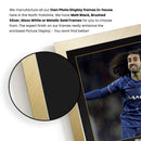 Marc Cucurella Signed Football Memorabilia – Framed Autograph Display with Chelsea & Spain Tribute – Collector’s Gift