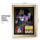 Marc Guéhi Signed Football Memorabilia – Framed Autograph Display with Crystal Palace & England Tribute – Collector’s Gift
