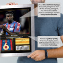 Marc Guéhi Signed Football Memorabilia – Framed Autograph Display with Crystal Palace & England Tribute – Collector’s Gift