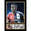 Marc Guéhi Signed Autographed Portrait Poster Print – England & Crystal Palace F.C. – Authentic Football Memorabilia – Côte d'Ivoire Heritage