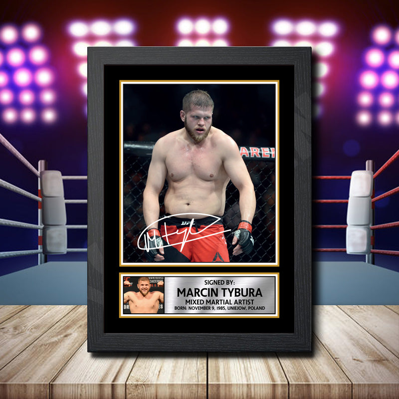 Marcin Tybura Printed Signature Ufc Star Poster Print Framed Wall Art Gift – Marcin Tybura Printed Signature Ufc Star Poster Print
