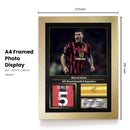 Marcos Senesi Signed Football Memorabilia – Framed Autograph Display with Bournemouth & Argentina Tribute – Collector’s Gift