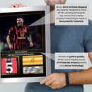 Marcos Senesi Signed Football Memorabilia – Framed Autograph Display with Bournemouth & Argentina Tribute – Collector’s Gift