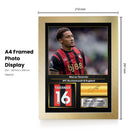 Marcus Tavernier Printed Signed Poster – AFC Bournemouth & England Midfielder Tribute Wall Art with Jersey & Bio Plaque – Premier League Football Memorabilia for Fans & Collectors
