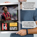 Marcus Tavernier Printed Signed Poster – AFC Bournemouth & England Midfielder Tribute Wall Art with Jersey & Bio Plaque – Premier League Football Memorabilia for Fans & Collectors