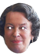Marion Bailey - Queen Mother - The Crown Celebrity Face Mask Fancy Dress Cardboard Costume Mask