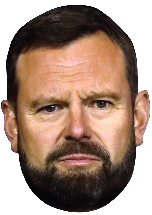 Mark Ashton Face Mask – Fancy Dress Cardboard Costume Mask – Mark Ashton Face Mask