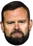 Mark Ashton - Football Celebrity Face Mask Fancy Dress Cardboard Costume Mask