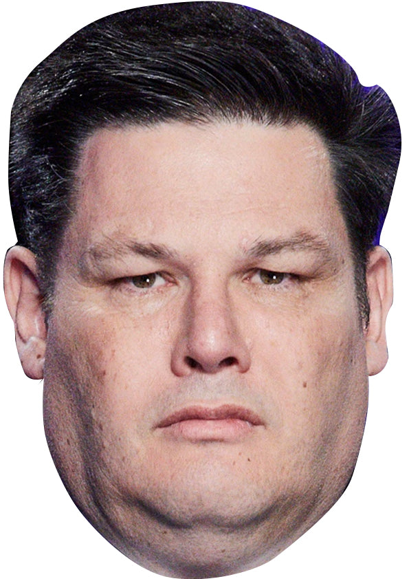 Mark Labbett Face Mask – Fancy Dress Cardboard Costume Mask – Mark Labbett Face Mask