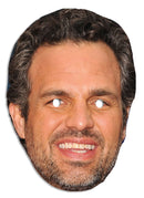 Mark Ruffalo LF Celebrity Face Mask Fancy Dress Cardboard Costume Mask