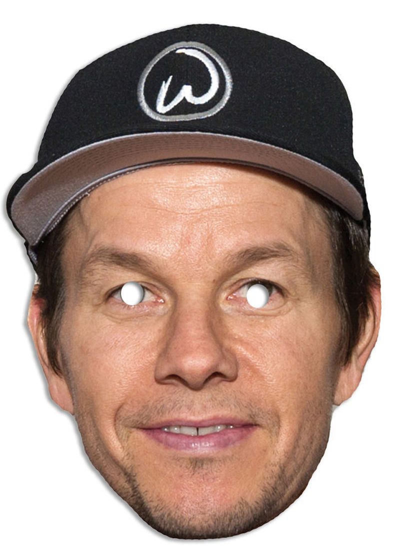 Mark Wahlberg LF Celebrity Face Mask Fancy Dress Cardboard Costume Mask