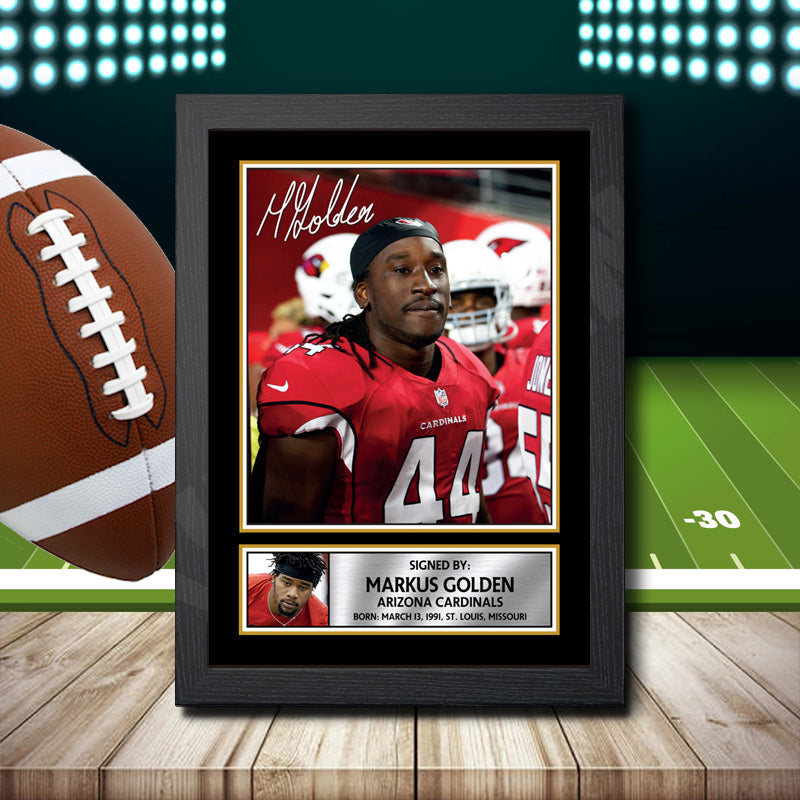 Markus Golden 1 – Printed Signature NFL Star Print – Markus Golden 1