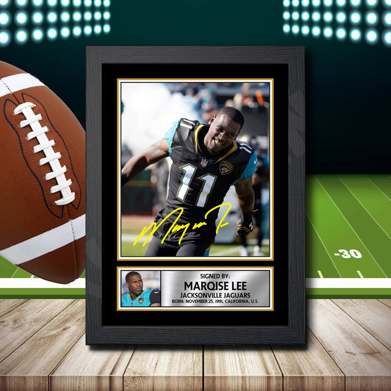 Marqise Lee 2 – Printed Signature NFL Star Print – Marqise Lee 2