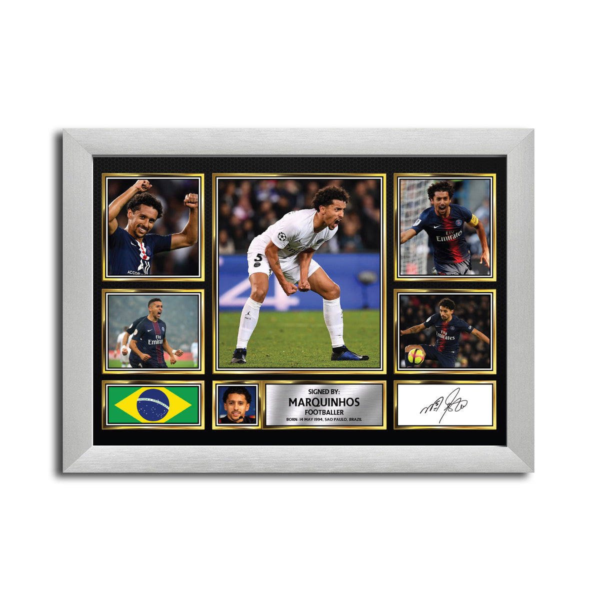 Marquinhos Football Gift MC1689 Printed Signature Star Poster Print Wall Art Gift – Marquinhos Football Gift MC1689 Printed Signature Star Poster Print Wall Art