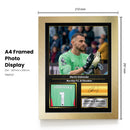 Martin Dúbravka Printed Signed Poster – Newcastle United FC & Slovakia Goalkeeper Tribute Wall Art with Jersey & Bio Plaque – Premier League Football Memorabilia for Fans & Collectors