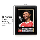 Martin Zubimendi Signed Autograph Poster Print – Arsenal F.C. Midfielder – Tribute Wall Art for Fans & Collectors