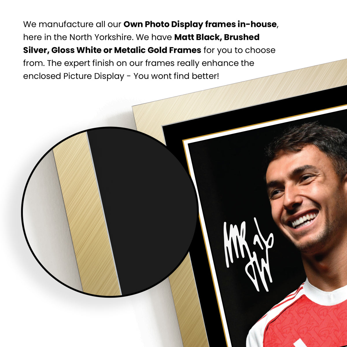 Martin Zubimendi Signed Autograph Poster Print – Arsenal F.C. Midfield