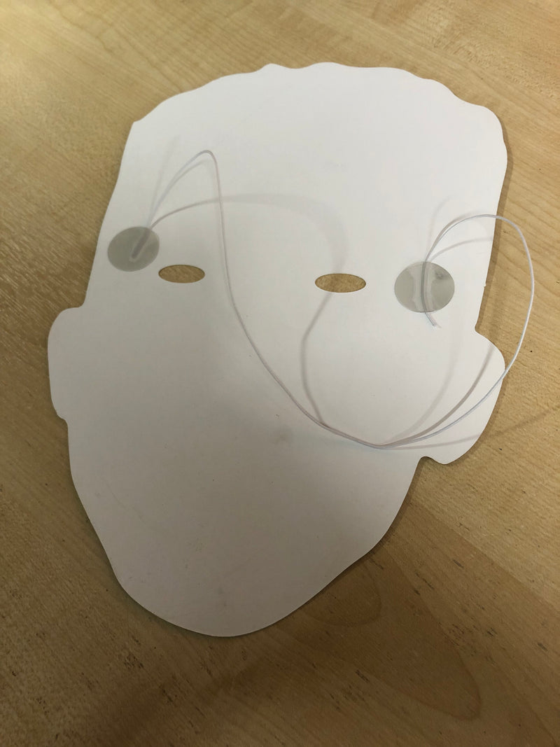 Bruce Willis Celebrity Face Mask Fancy Dress Cardboard Costume Mask
