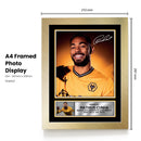 Matheus Cunha Signed Autographed Portrait Poster Print – Brazil & Wolverhampton Wanderers F.C. Striker – Football Memorabilia Wall Art