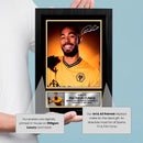 Matheus Cunha Signed Autographed Portrait Poster Print – Brazil & Wolverhampton Wanderers F.C. Striker – Football Memorabilia Wall Art
