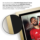 Matheus Cunha Signed Autograph Poster Print – Manchester United F.C. Forward – Soccer Memorabilia Gift for Fans