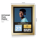 Matheus Nunes Signed Football Memorabilia – Framed Autograph Display with Manchester City & Portugal Tribute – Collector’s Gift
