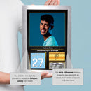 Matheus Nunes Signed Football Memorabilia – Framed Autograph Display with Manchester City & Portugal Tribute – Collector’s Gift