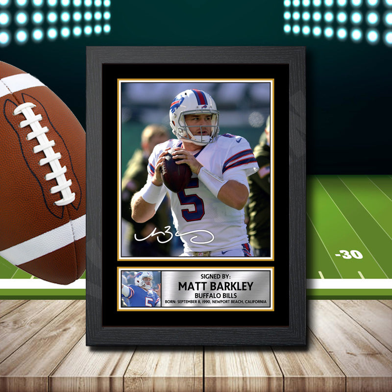 Matt Barkley 2 – Printed Signature NFL Star Print – Matt Barkley 2
