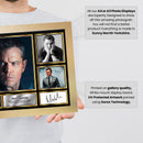 Matt Damon - Signed Autographed Television Star Print