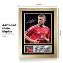 Matthijs de Ligt Signed Autograph Poster Print – Manchester United F.C. – Netherlands International Football Memorabilia – Gift for Fans & Collectors