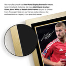 Matthijs de Ligt Signed Autograph Poster Print – Manchester United F.C. – Netherlands International Football Memorabilia – Gift for Fans & Collectors