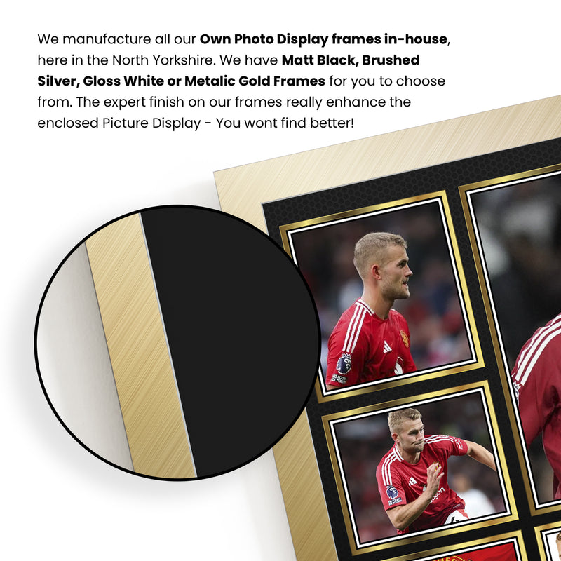 Matthijs de Ligt Limited Edition Signed Football Poster Print