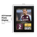 Matty Cash Signed Football Memorabilia – Framed Autograph Display with Aston Villa & Poland Tribute – Collector’s Gift