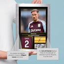 Matty Cash Signed Football Memorabilia – Framed Autograph Display with Aston Villa & Poland Tribute – Collector’s Gift