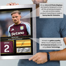 Matty Cash Signed Football Memorabilia – Framed Autograph Display with Aston Villa & Poland Tribute – Collector’s Gift