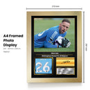 Matz Sels Printed Signed Poster – Nottingham Forest FC & Belgium Goalkeeper Tribute Wall Art with Jersey & Bio Plaque – Premier League Football Memorabilia for Fans & Collectors