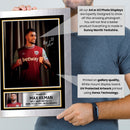 Max Kilman Signed Autograph Poster Print – West Ham United F.C. – England Football Memorabilia – Gift for Fans & Collectors