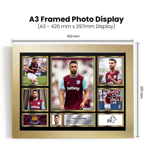 Max Kilman Printed Signature Football Poster Print