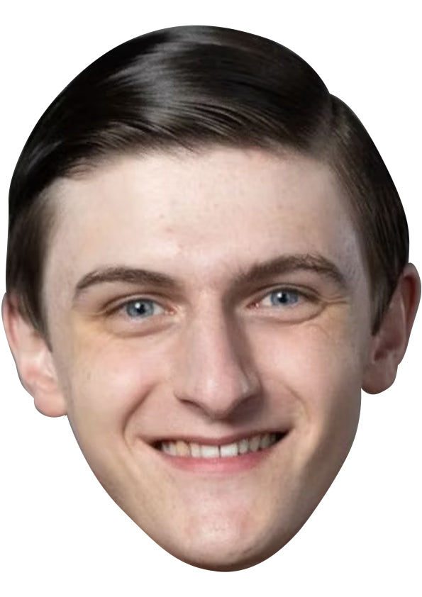 Max Macmillan - Call the Midwife Celebrity Face Mask Fancy Dress Cardboard Costume Mask