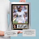 Maya Le?Tissier Poster Print – Manchester United Captain & England Defender  – Framed or Unframed – Gift for Women’s Football Fans