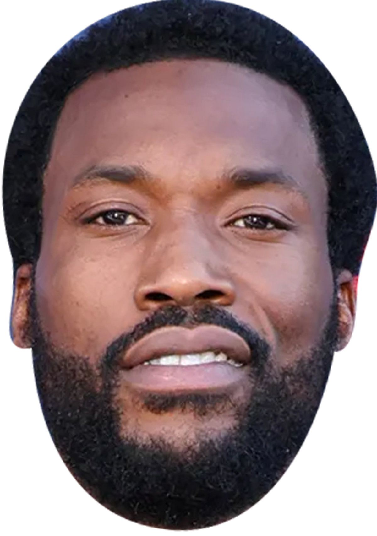 Meek Mill Face Mask – Fancy Dress Cardboard Costume Mask – Meek Mill Face Mask