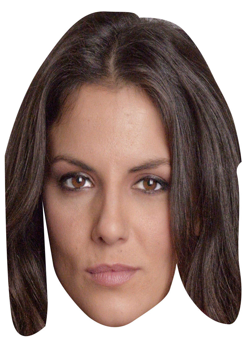 Melina Matthews Celebrity Face Mask Fancy Dress Cardboard Costume Mask