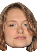 Merritt Wever- Unbelievable Celebrity Face Mask Fancy Dress Cardboard Costume Mask