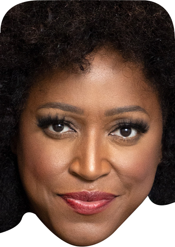 Mica Paris - Music Star Fancy Dress Cardboard Celebrity Party Face Mask