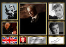 Michael Caine - Signed Autographed Television Star Print