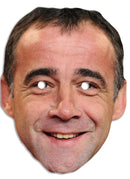 Michael Le Vell - Kevin Webster Celebrity Face Mask Fancy Dress Cardboard Costume Mask