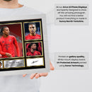 Michael Olise Limited Edition Signed Football Poster Print